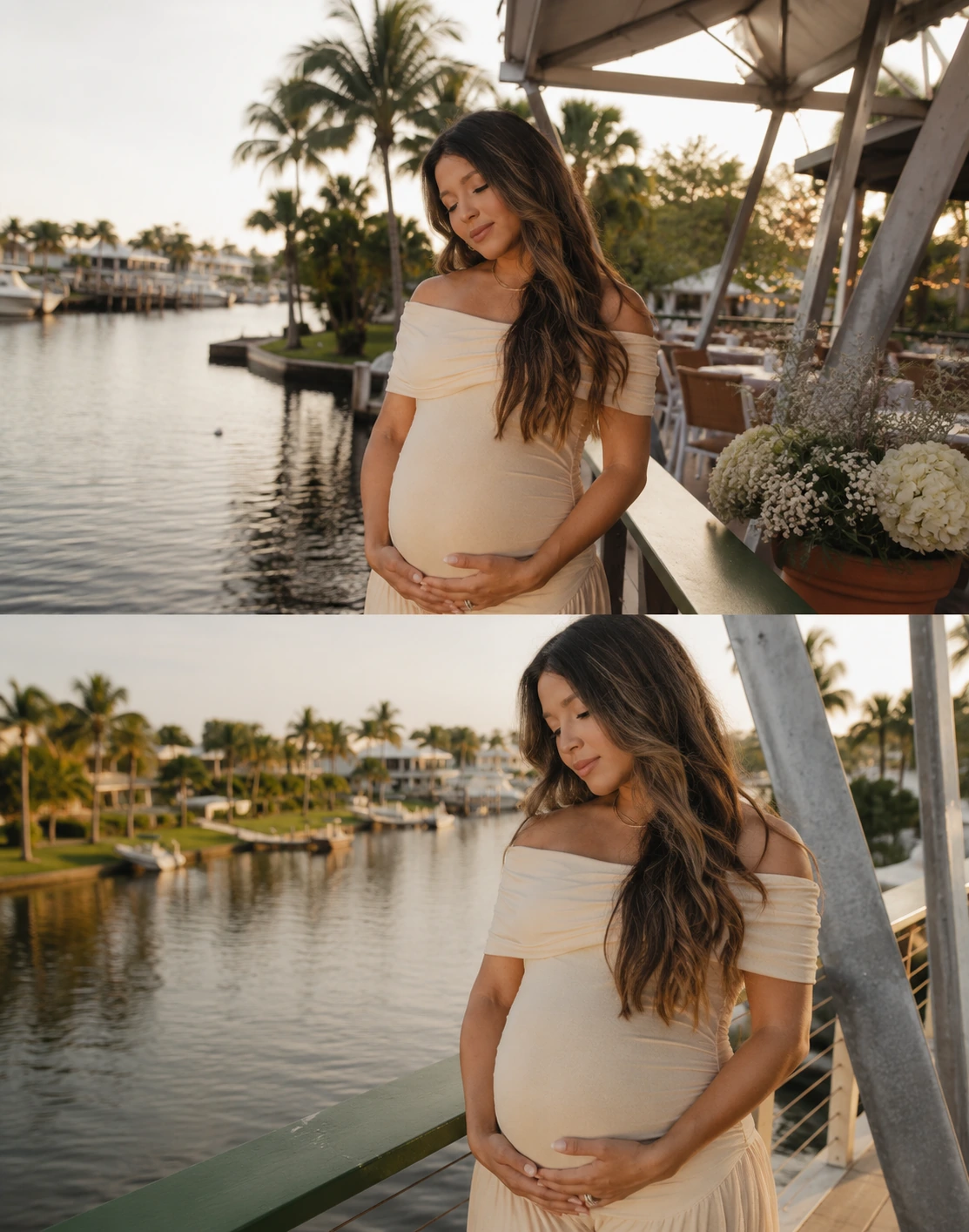 Baby shower photoshoot at Celebration Park Naples
