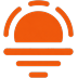 Sunset over water icon for sunset cocktails menu