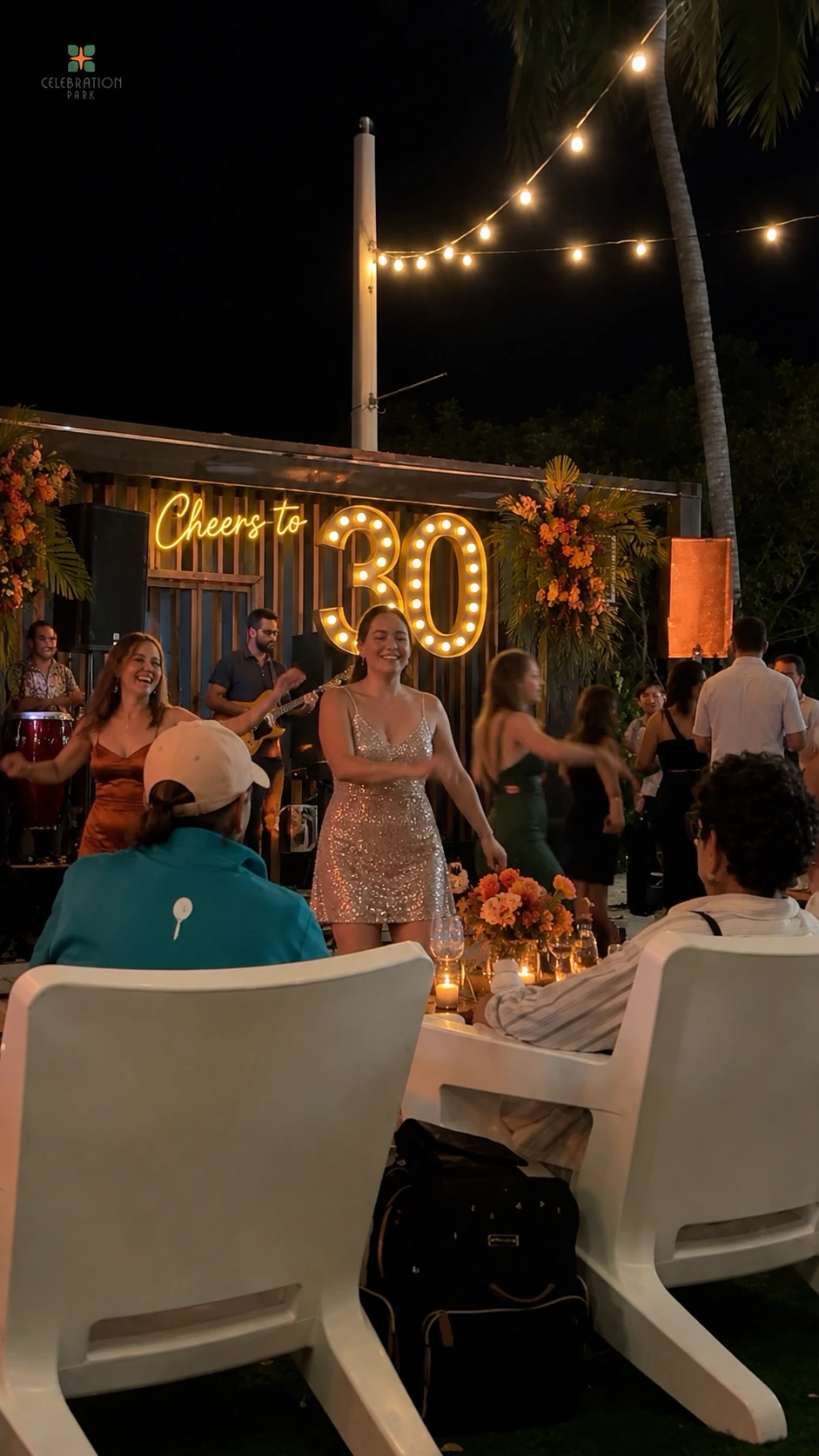 Birthday party celebration on the waterfront at Celebration Park Naples