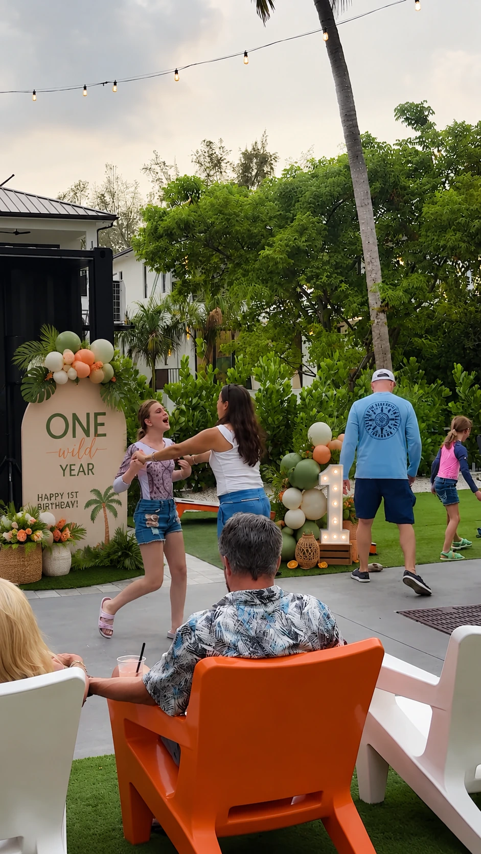 First birthday venue at Celebration Park Naples