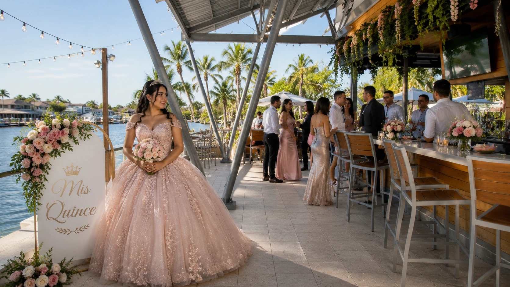 Quinceañera celebration at Celebration Park Naples