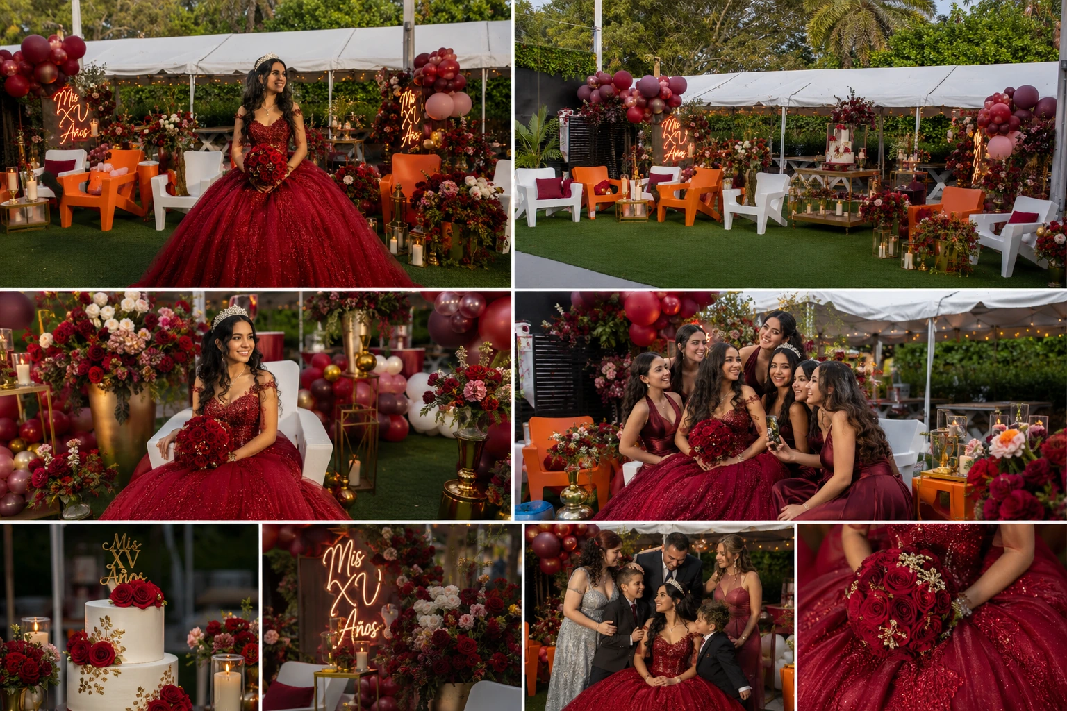 Quinceañera celebration venue at Celebration Park Naples