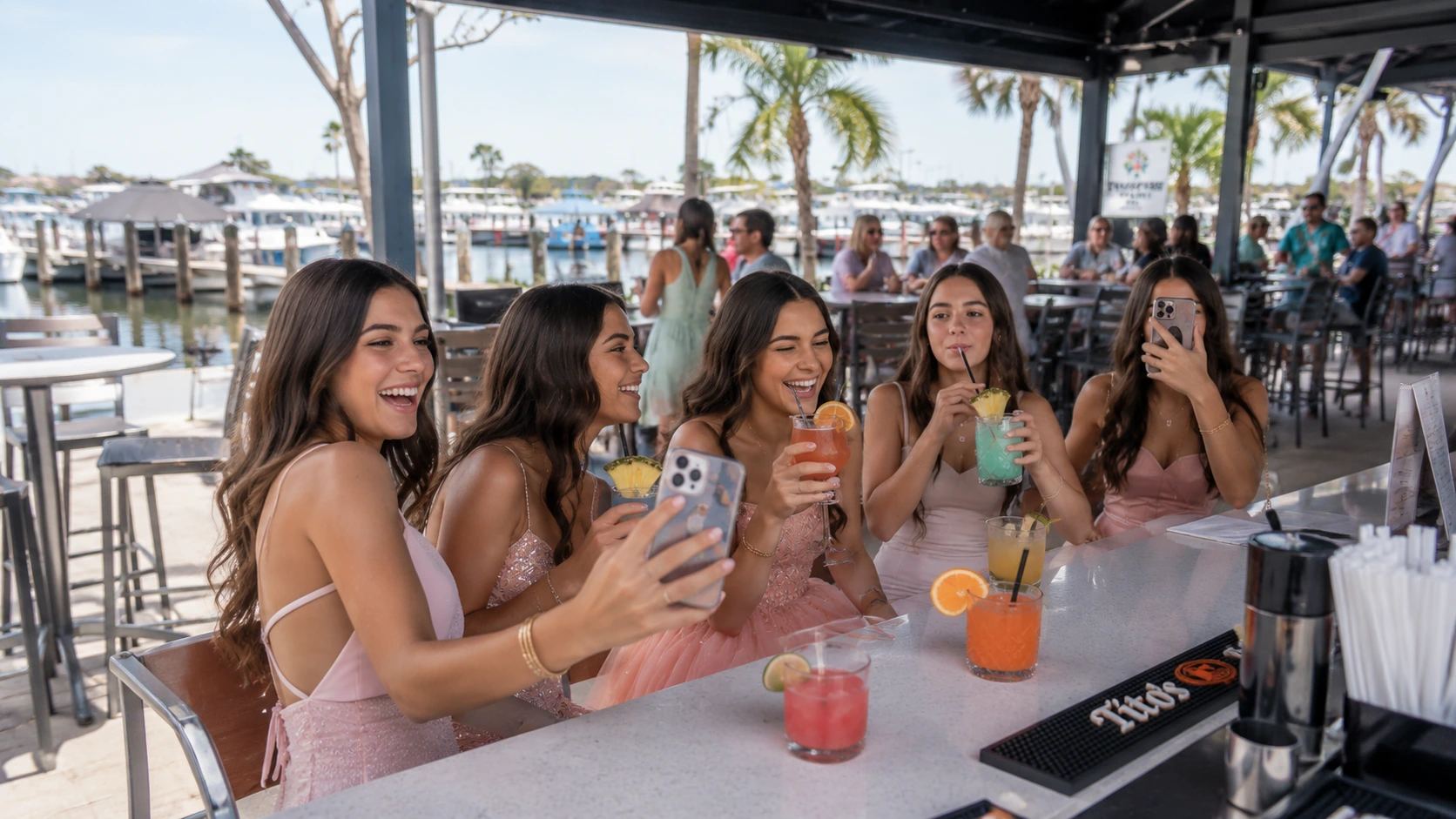 Sweet 16 girls celebration at Celebration Park Naples