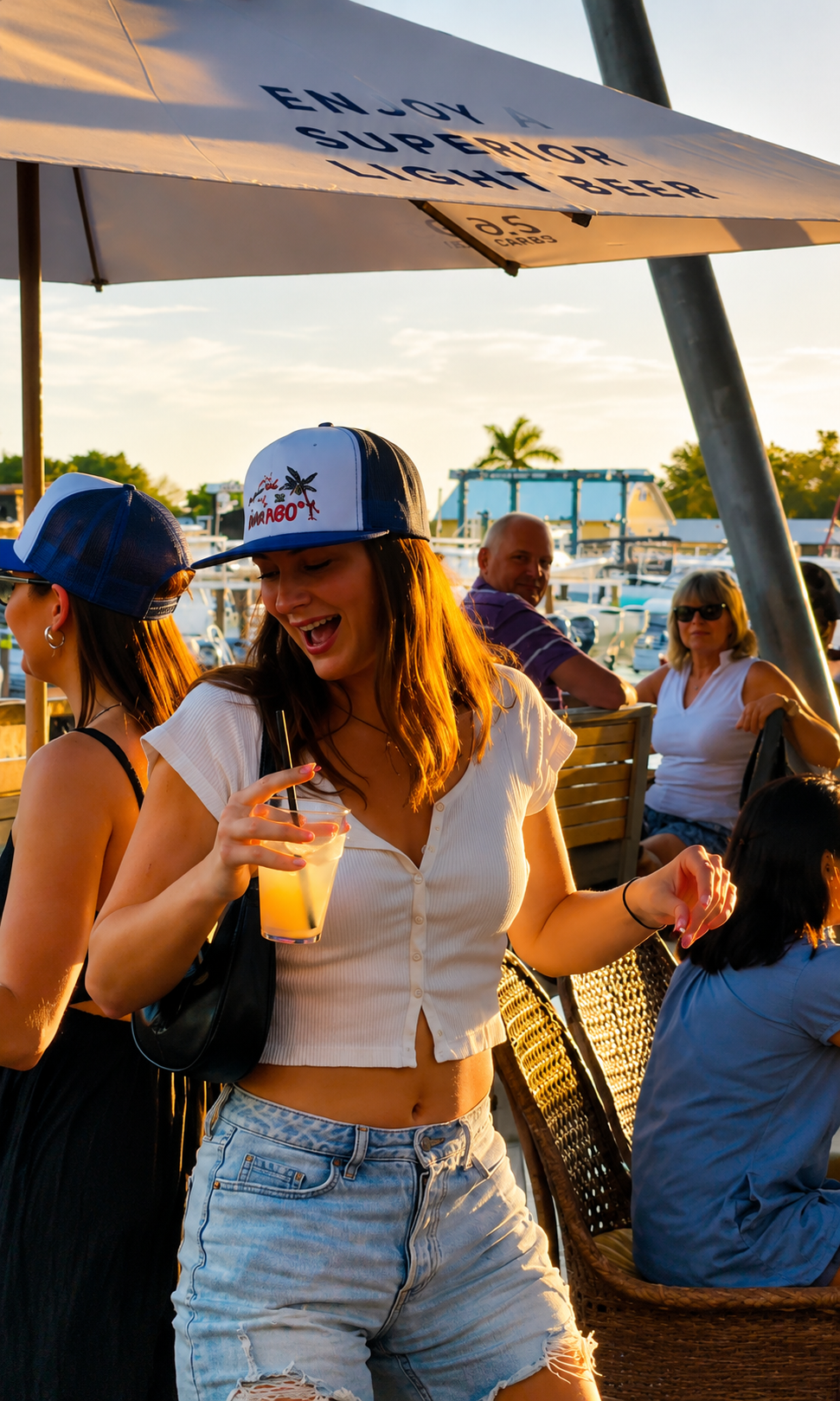 Guests dancing at Celebration Park block party in Naples