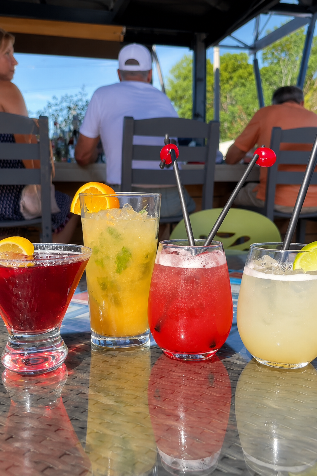 Signature cocktails at Celebration Park Naples