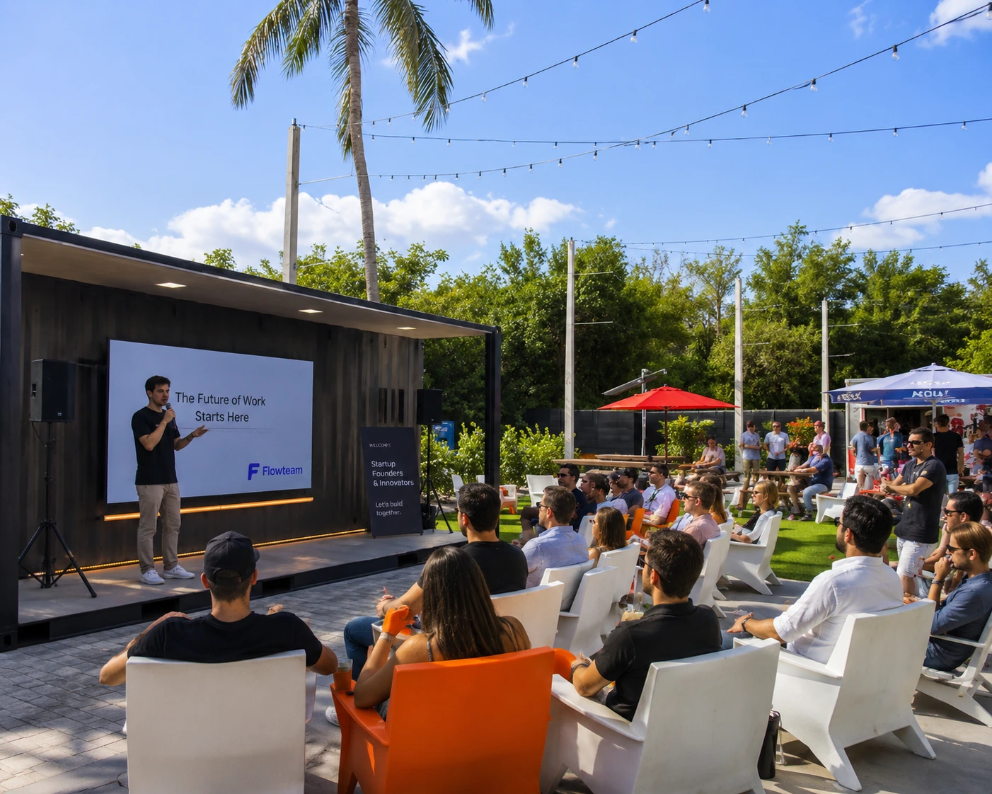 Brand showcase and product launch at Celebration Park Naples