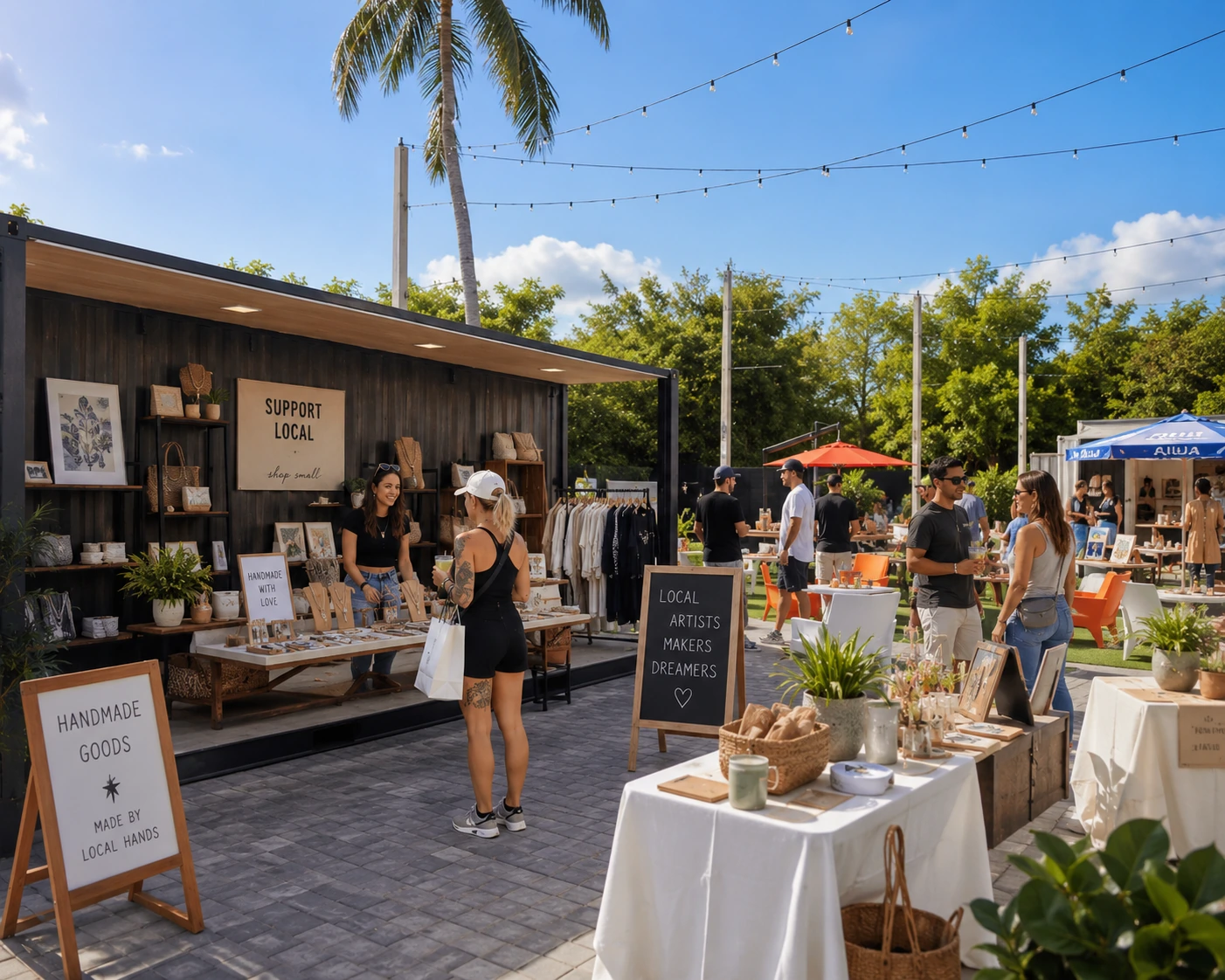 Brand showcase event at Celebration Park Naples