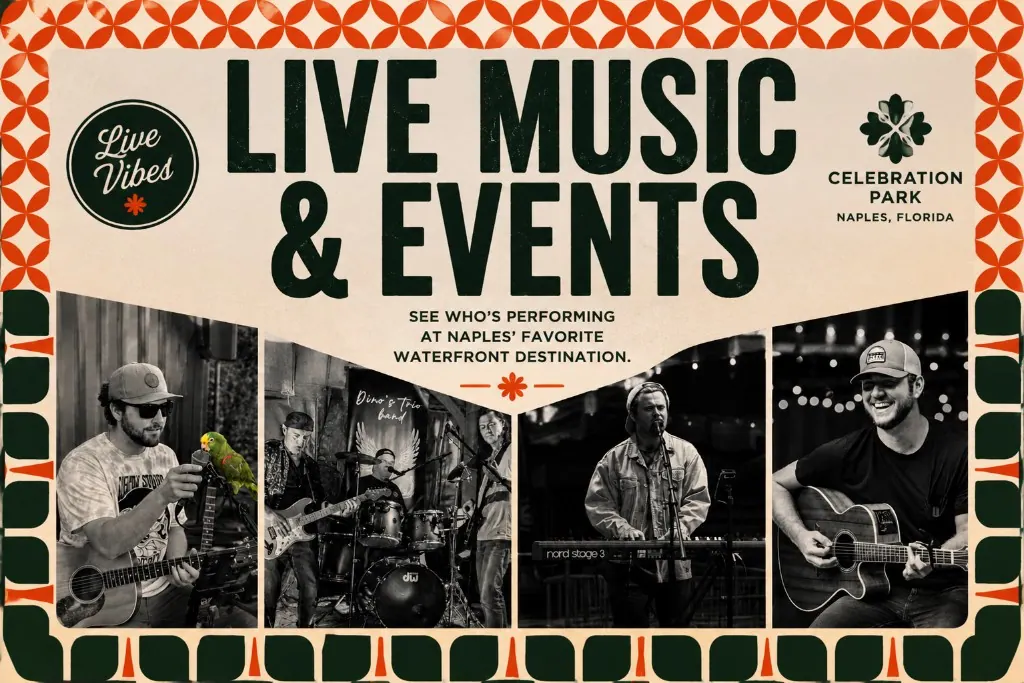 Live music on the waterfront at Celebration Park