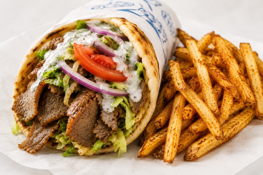 Special Gyro Combo from Authentic Greek
