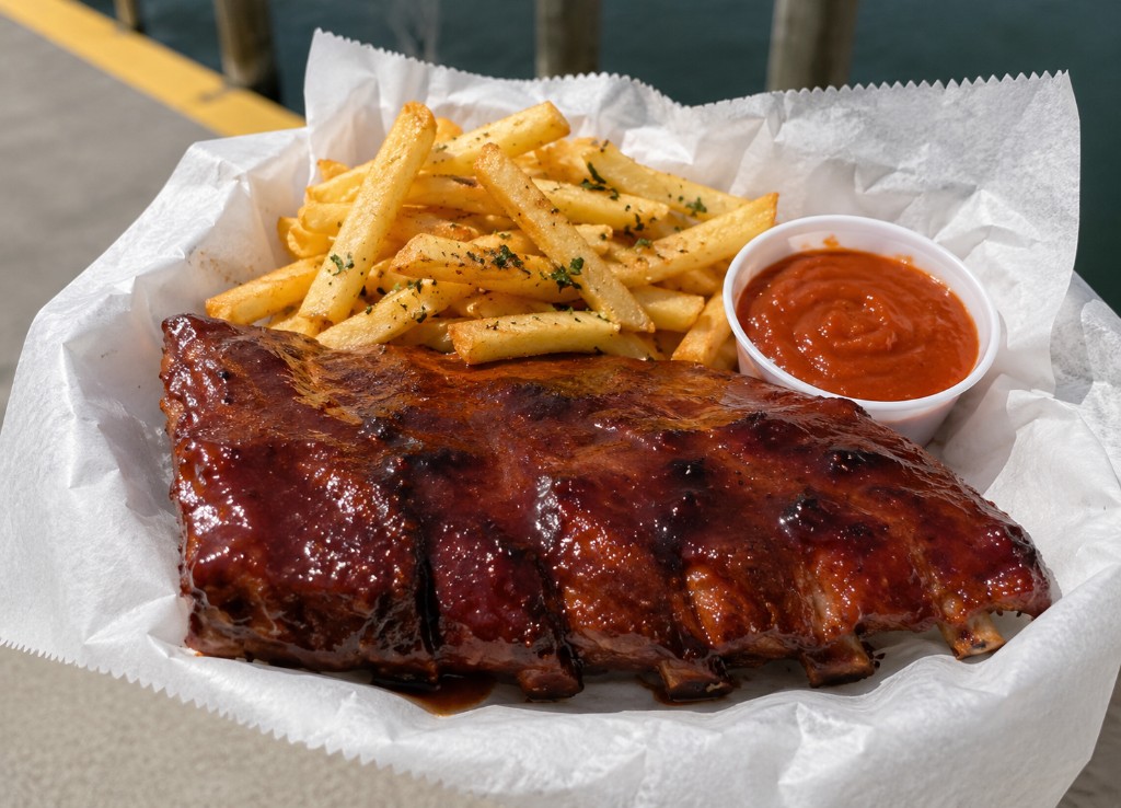 BBQ Ribs from Gigi's Chicken Coop