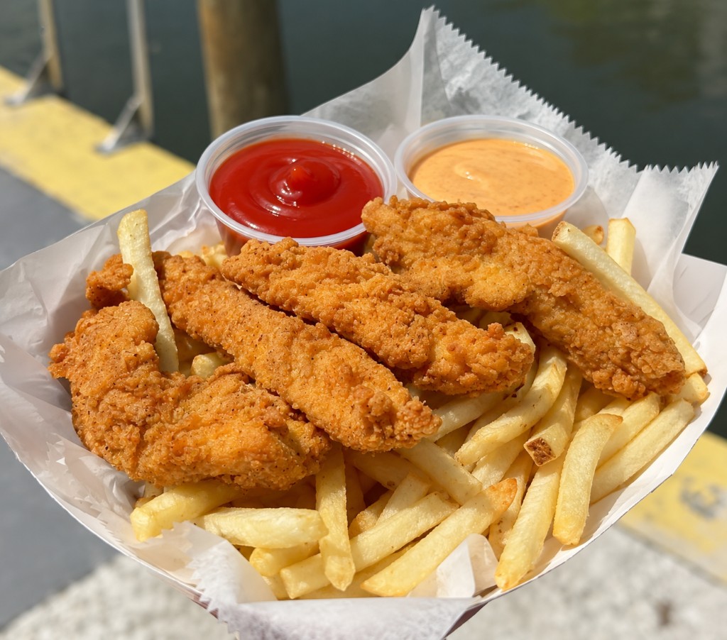 Homemade Chicken Tender Basket from Gigi's Chicken Coop