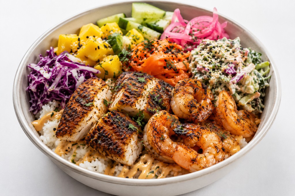 Paradise Bowl from OCN Seafood Co.