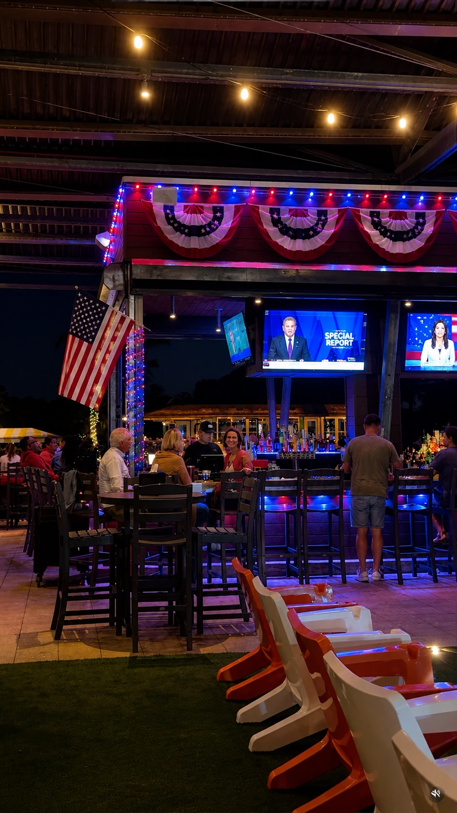 Fourth of July team celebration at Celebration Park Naples