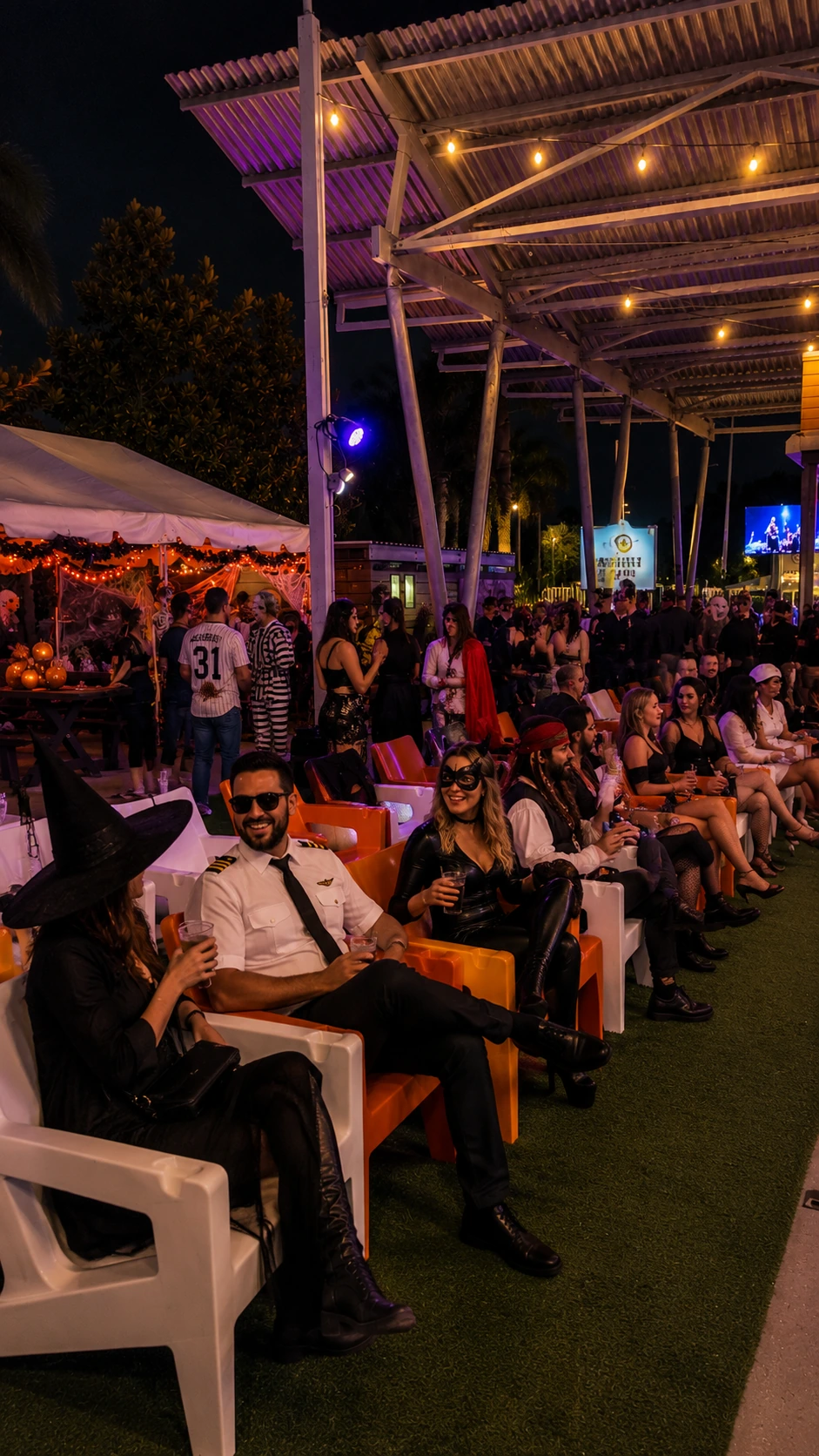 Halloween event with food trucks and full bar at Celebration Park Naples