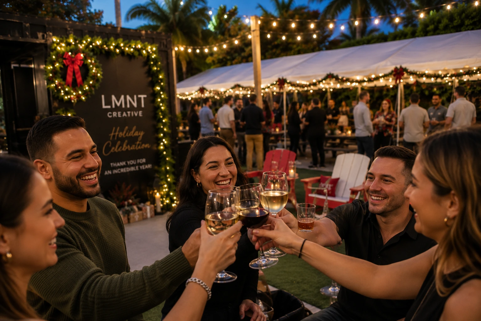 Holiday celebration at Celebration Park Naples
