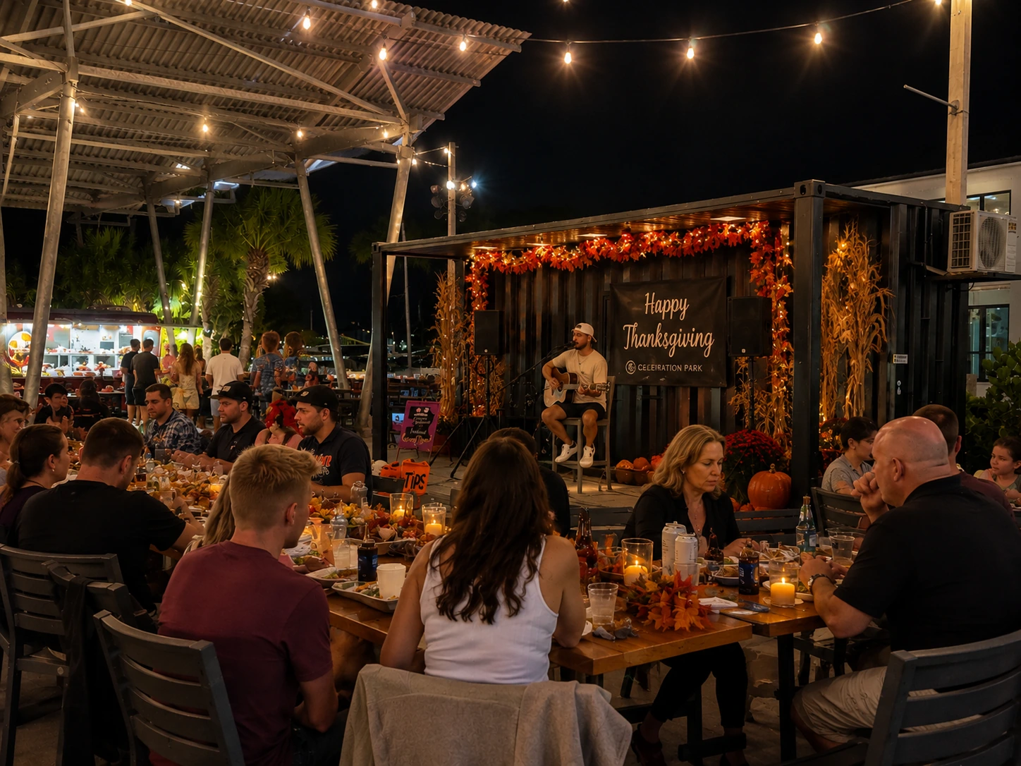 Thanksgiving private party at Celebration Park Naples