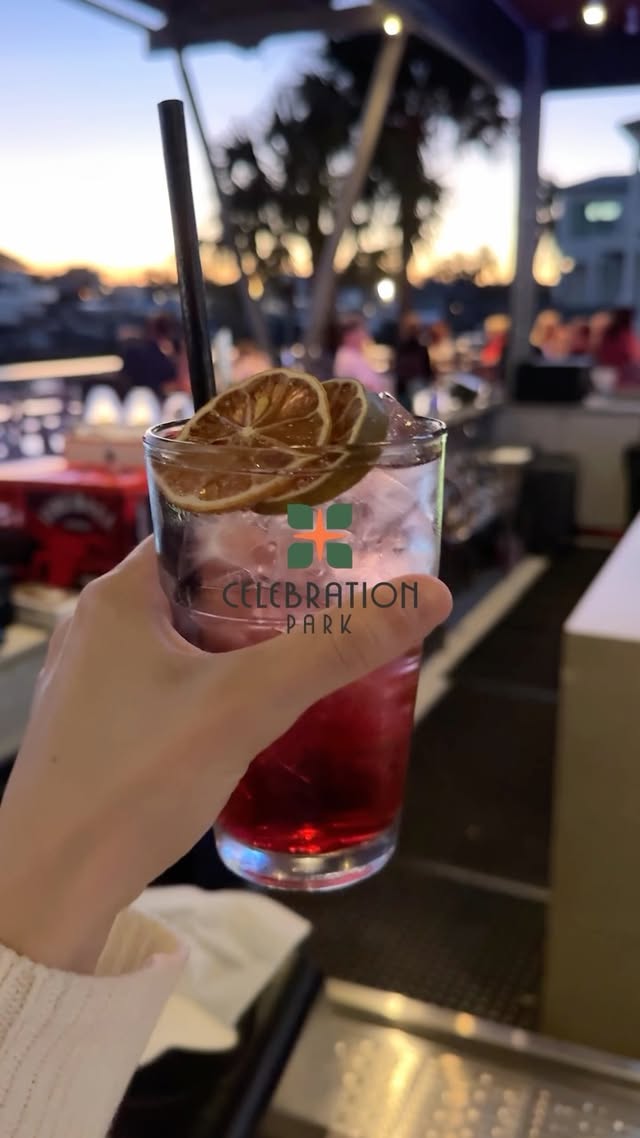 Instagram reel: signature cocktails after 4 pm at Celebration Park Naples