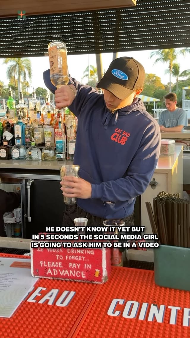 Instagram reel: another cocktail after 4 pm at Celebration Park Naples